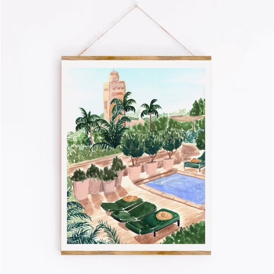 Affiche Marrakech de Sabina Fenn