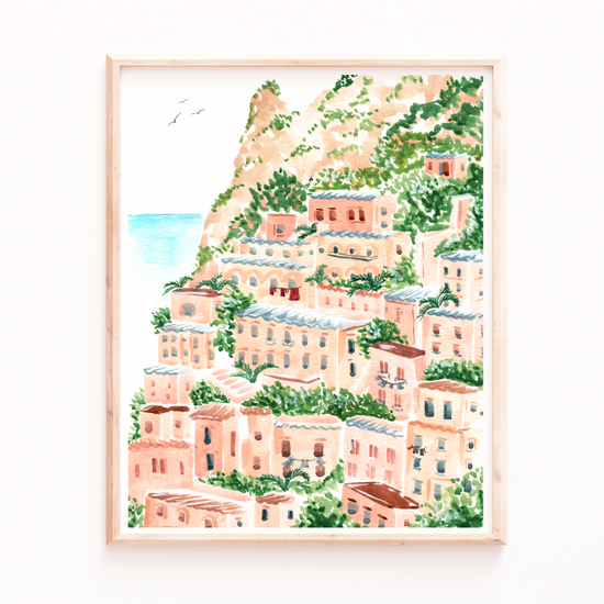 Affiche de Sabina Fenn Positano