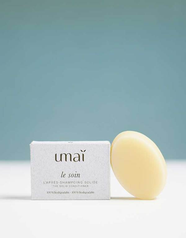 Après shampoing solide umai disponible à bourg en bresse chez saje by Camille Desforges 