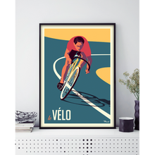 Charger l&#39;image dans la galerie, Affiche Le Vélo
