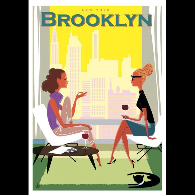 Affiche Monsieur Z New York Brooklyn