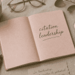 citation leadership carnet et accessoires inspirants