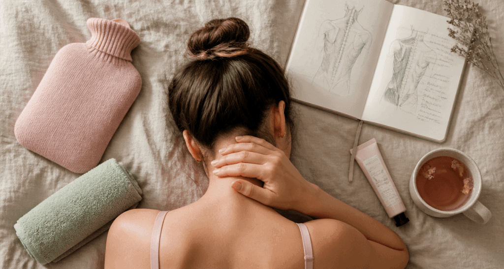 douleur musculaire au dos massage femme