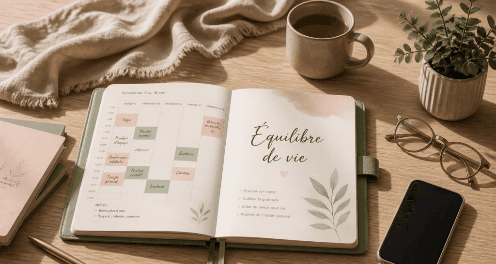 bureau zen équilibre de vie