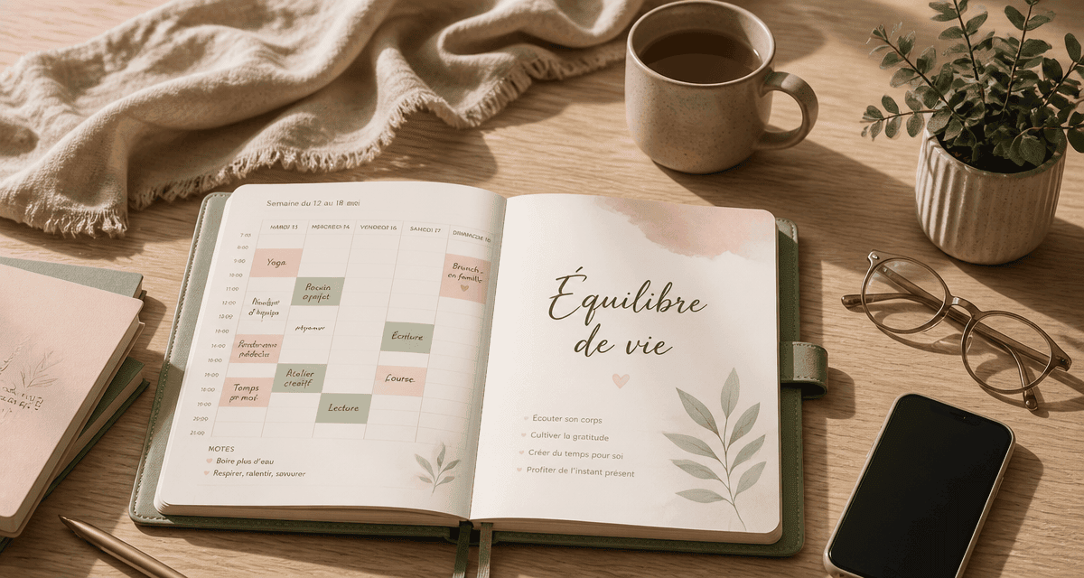 bureau zen équilibre de vie