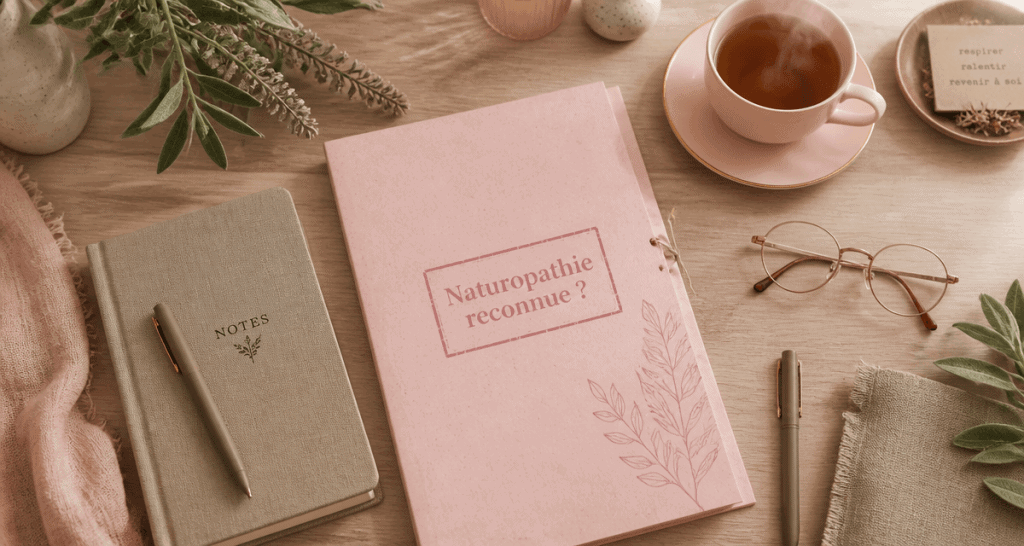 formation naturopathie reconnue par l'état dossier rose poudré