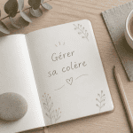 gérer sa colère carnet bureau apaisant