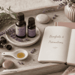 huile essentielle lavande utilisation flacons plateau