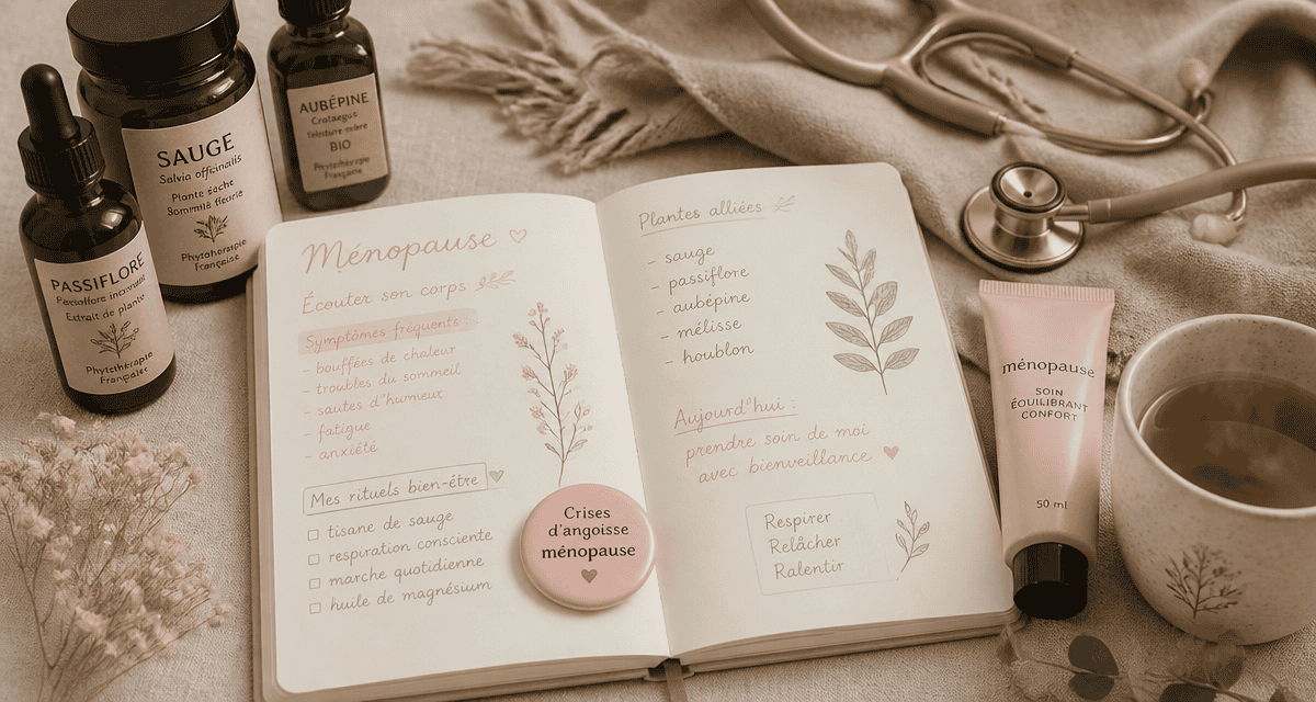 menopause et angoisse forum carnet tisane phytotherapie