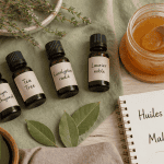 quelle huile essentielle pour le mal de gorge flacons huiles essentielles et miel