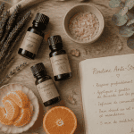 quelle huile essentielle pour le stress et l'anxiété plateau huiles essentielles lavande mandarine