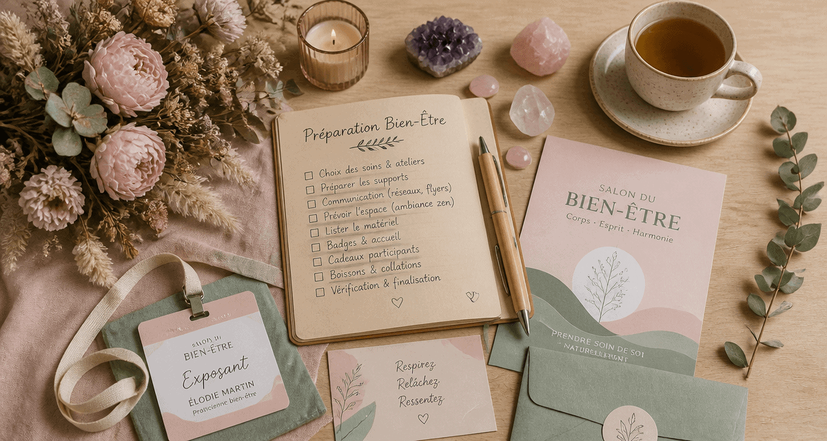 Salon du bien etre 2025 bureau zen checklist