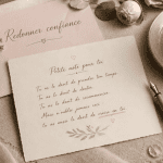 texte pour redonner confiance à quelqu un carte bureau