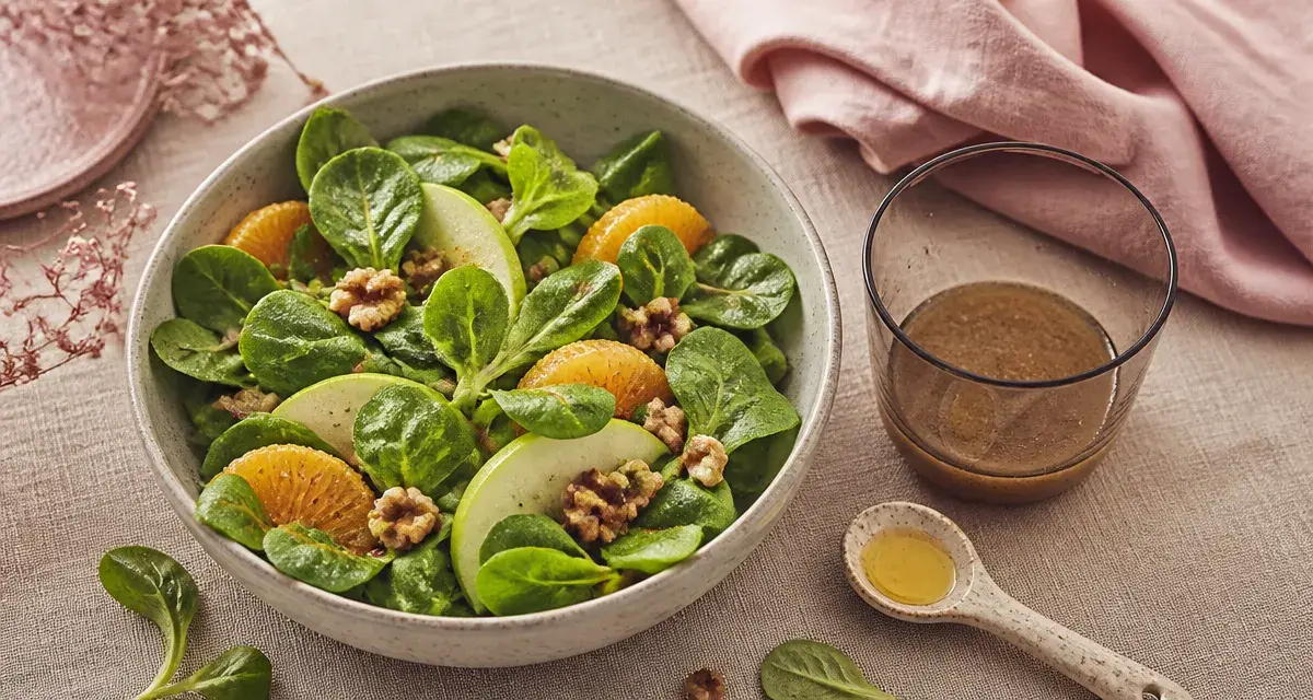 Bienfait de la mâche : vitamines et oméga-3, salade de mâche à l’huile de colza