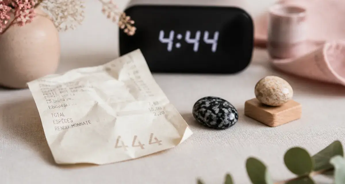 Chiffre 444 sur une horloge : synchronicité et message spirituel