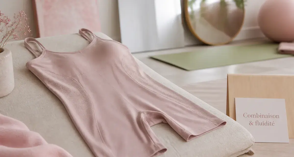 Combinaison de sport pour femme seamless anti-transparence squat-proof, détail tissu