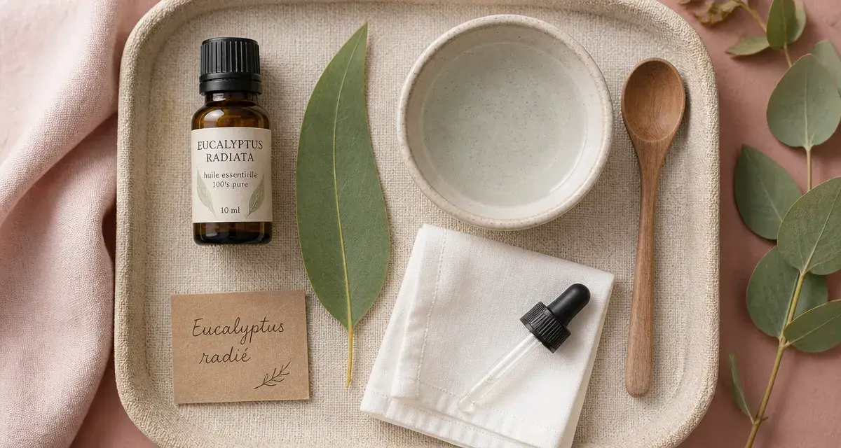 Huile essentielle d’eucalyptus radié : comment utiliser en toute sécurité