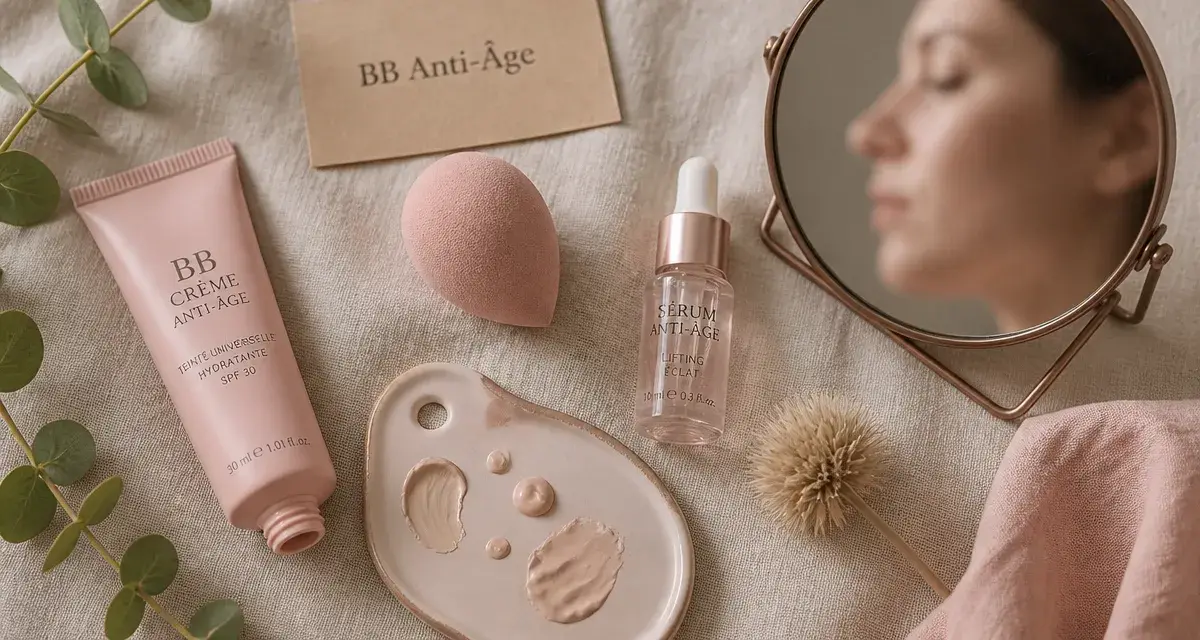 Meilleure bb crème anti-âge : tube, éponge et sérum anti-rides, sans effet masque