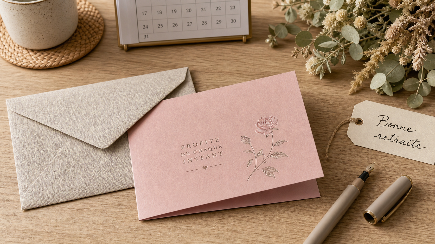 Souhaiter bonne retraite : carte de vœux et message inspirant