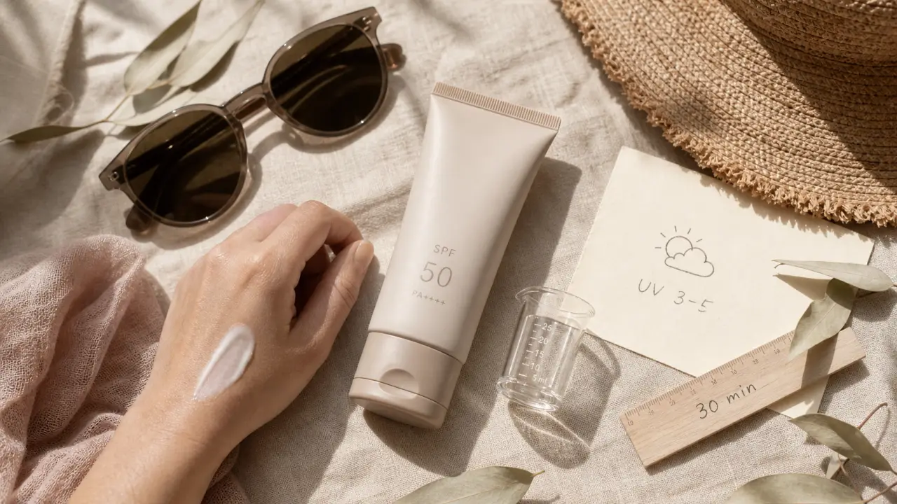 Combien de temps pour bronzer avec indice 50, selon phototype et UV