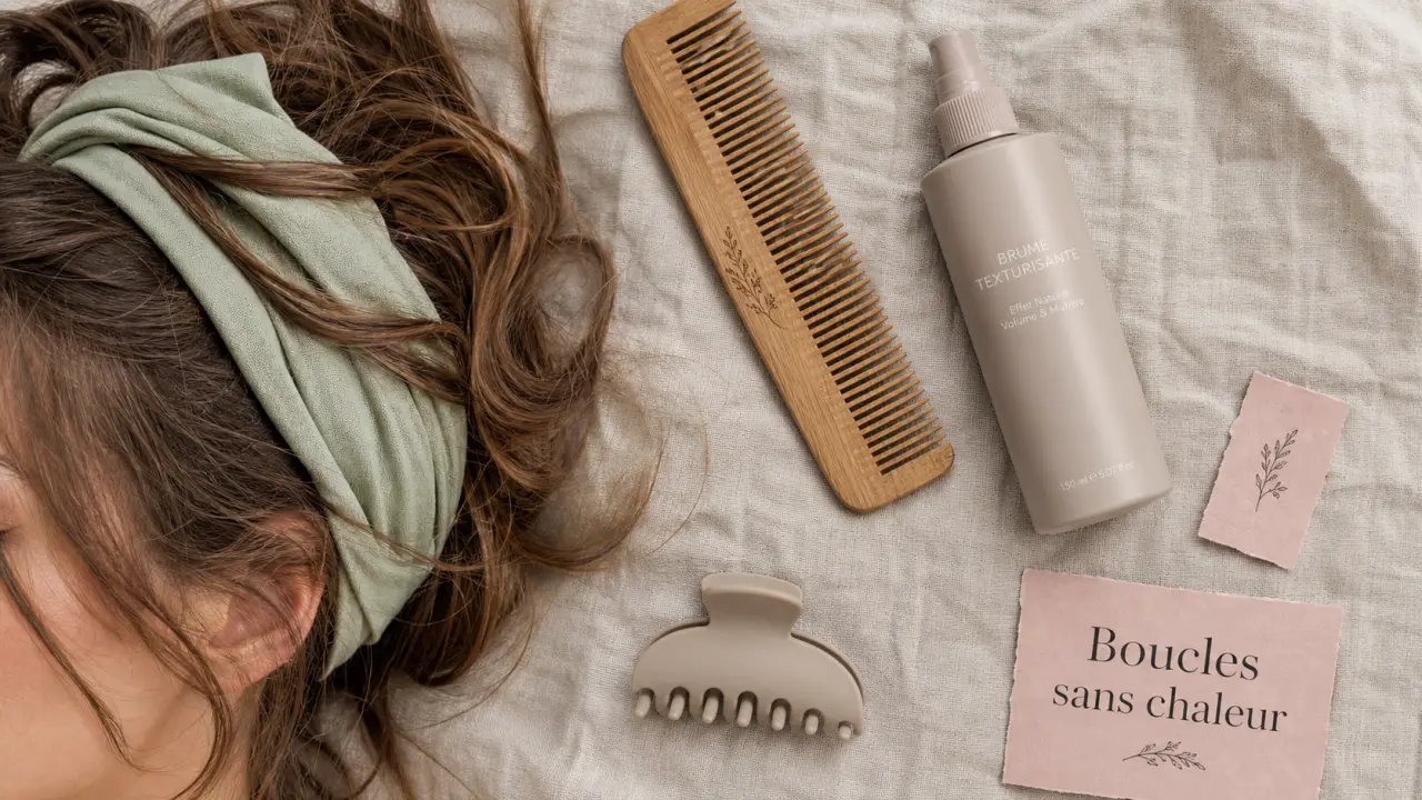 Comment boucler ses cheveux rapidement, boucles sans chaleur au headband