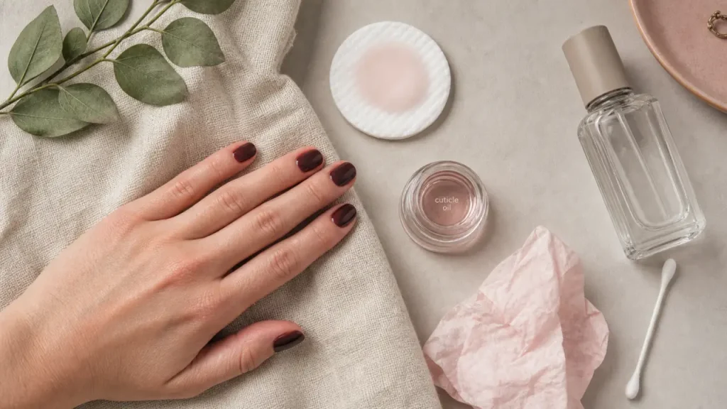 Comment retirer du vernis sans dissolvant avec alcool à 90° et citron