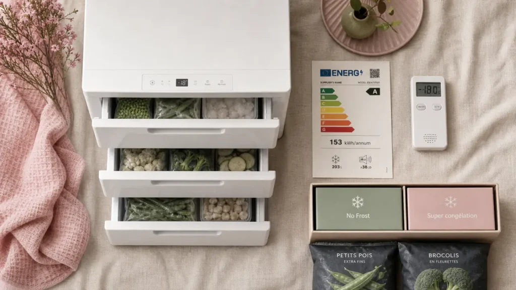 No Frost, autonomie et capacité : quel congélateur armoire choisir selon vos besoins ?