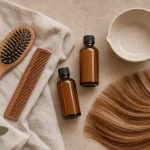 Couleur de cheveux noisette caramel : reflets chauds et naturels sur cheveux châtain
