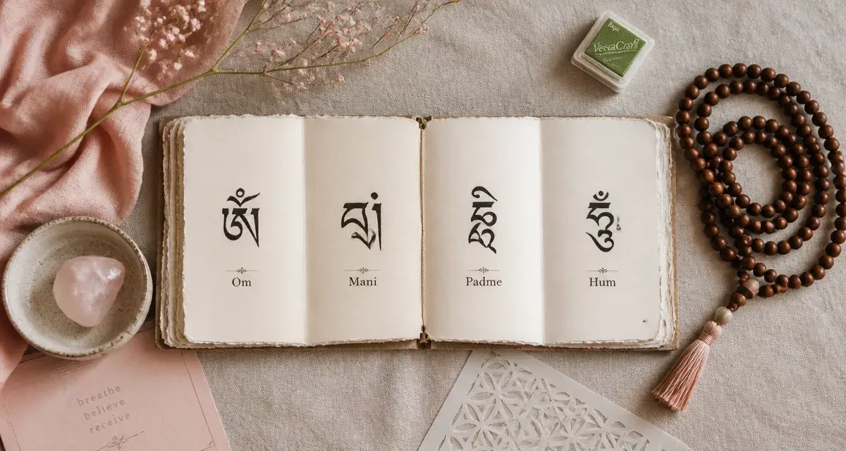 Tatouage om mani padme hum signification : écriture et mantra
