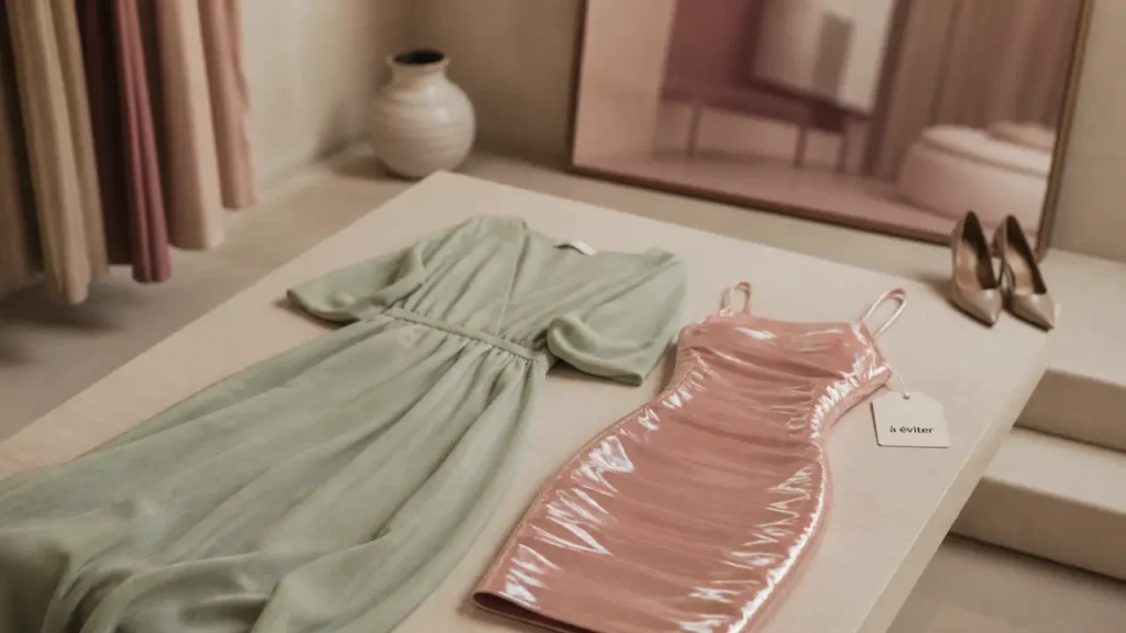 5 tenues à éviter après 50 ans : robe moulante, jean destroy, total look coordonné et détails qui modernisent