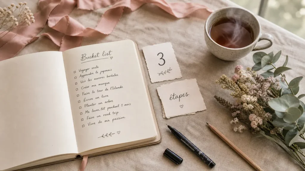 50 choses à faire dans sa vie : une bucket list entre rêves accessibles et grands déclics