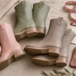Cassy bottes cuir LWG, talon 8 cm, tailles 36-41