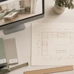 Conception cuisine logiciel : maquette 3D et plans 2D sur écran
