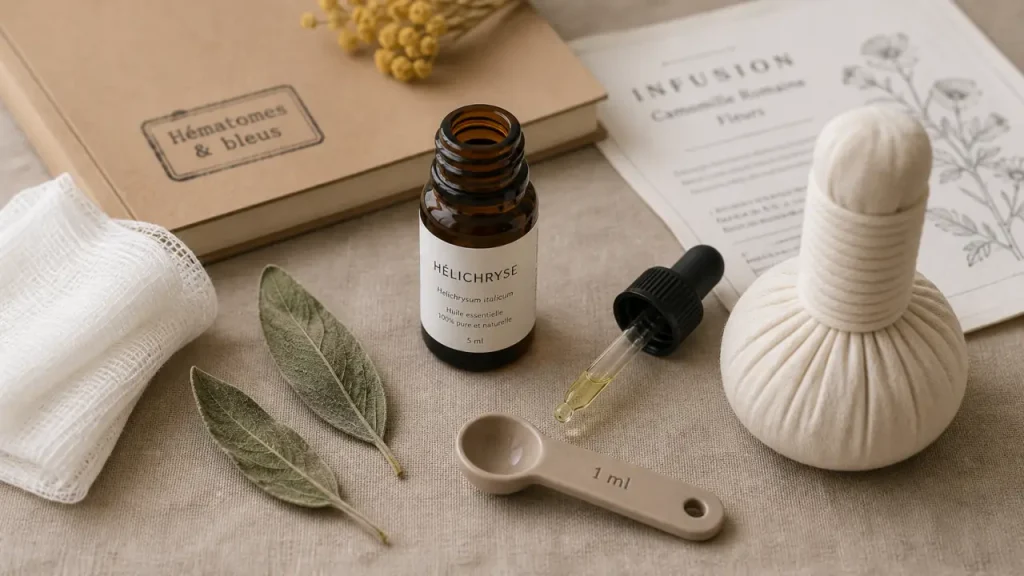 Huile essentielle d’immortelle : les secrets de l’huile du boxeur pour votre peau