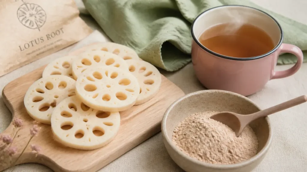 Racine de lotus : fibres, antioxydants et formes à bien choisir