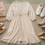 Quelle chaussure avec robe longue : sandales, baskets et escarpins