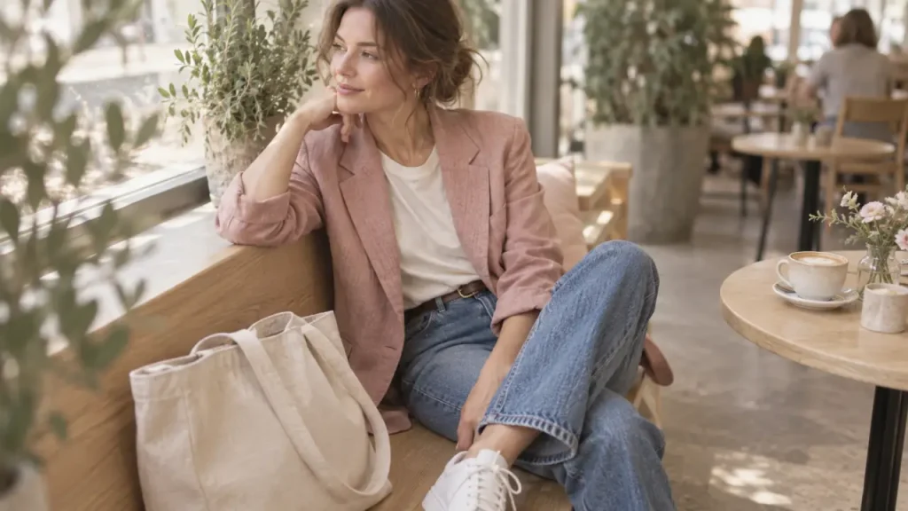 Tenue décontractée femme : 5 associations pour un look chic au quotidien