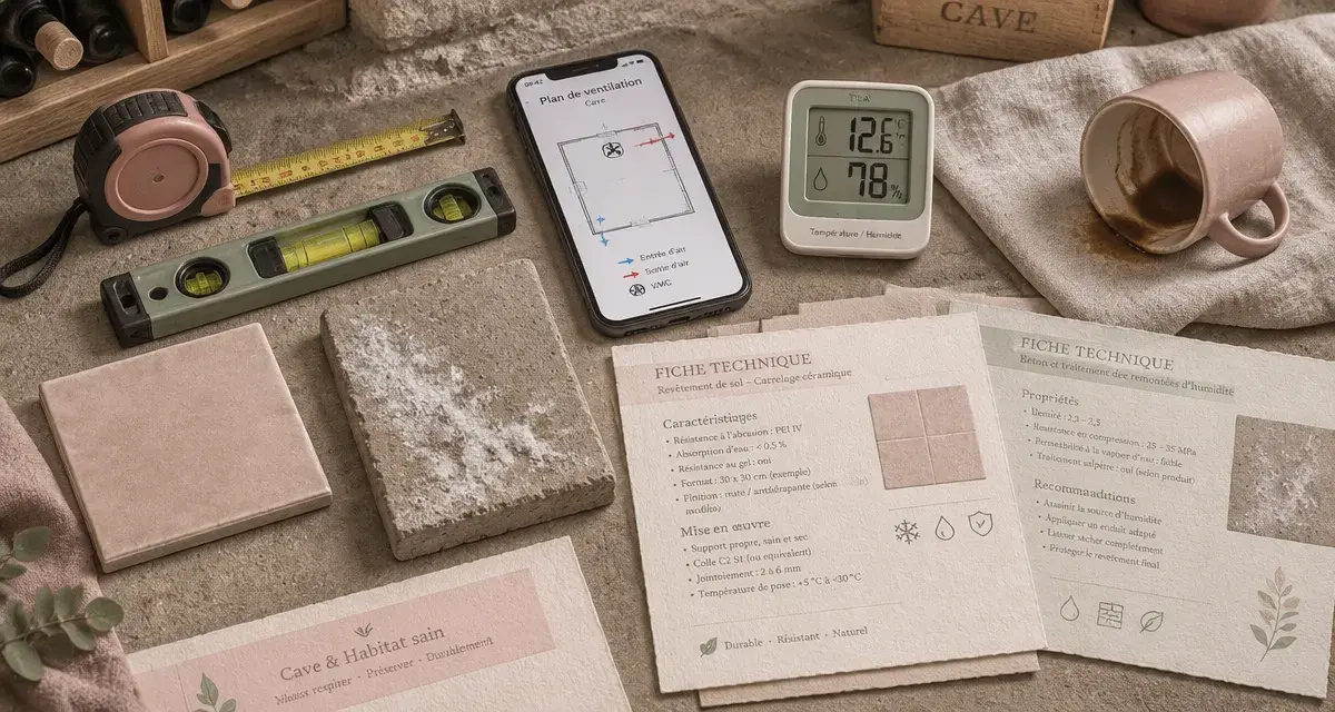 Aménagement cave maison : humidité et lumière, sécurité des travaux