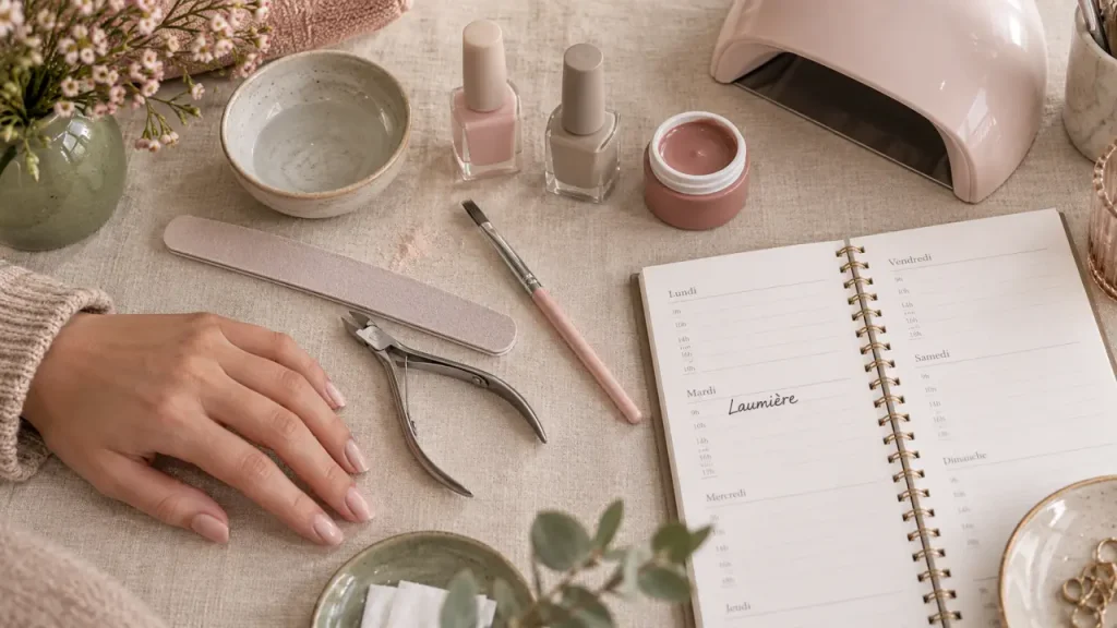 Beauty soins de beauté & nail : mains, pieds et semi-permanent en 1 h 15 pour 90 €