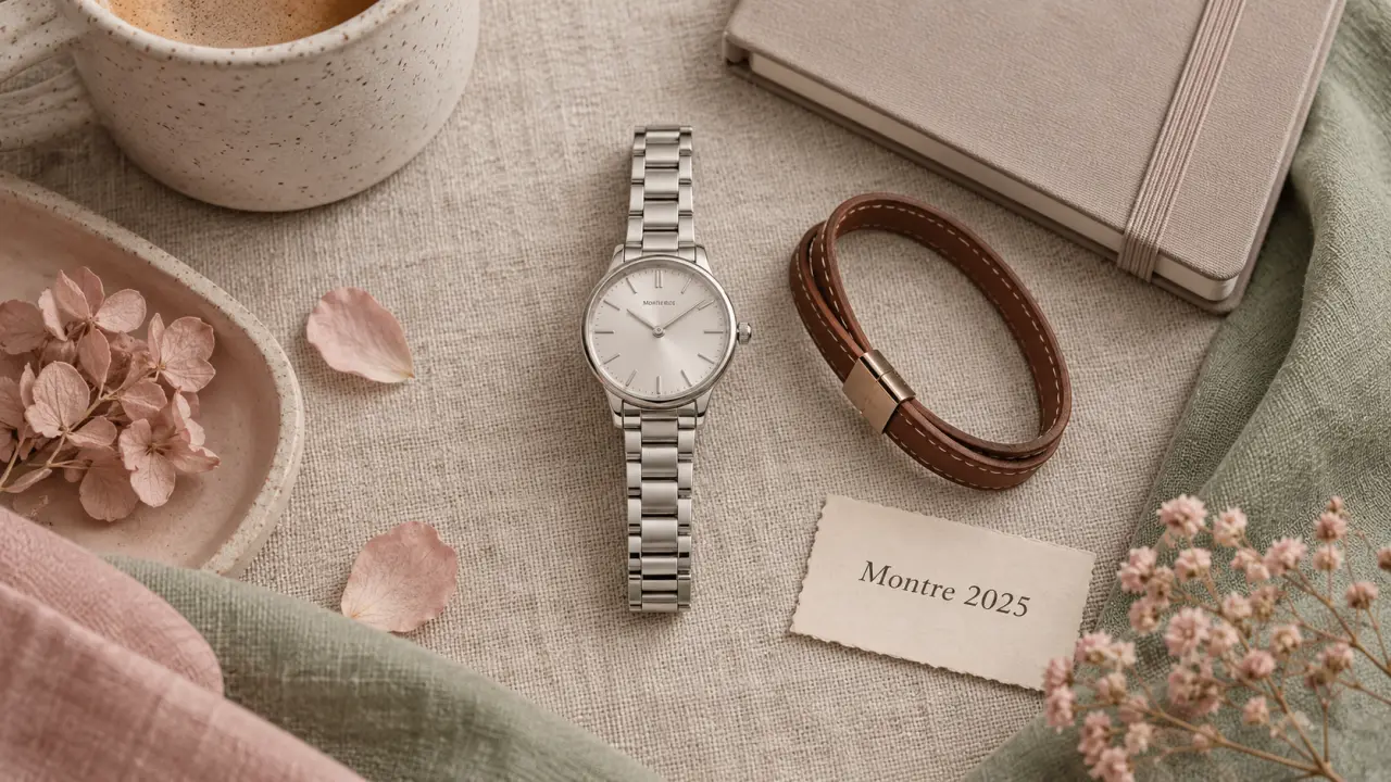 Montre femme tendance 2025, petits formats rétro, bracelets
